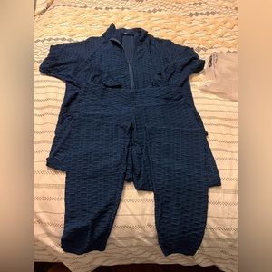 2 piece workout suit